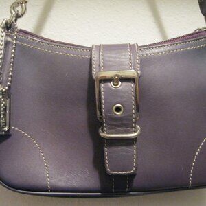 Coach Bag Purse.  Small.  Purple